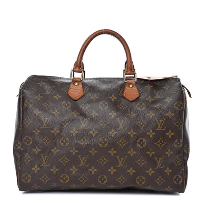 Louis Vuitton Monogram Speedy 35 1 of 15