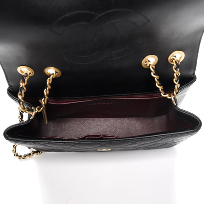 Chanel Caviar Quilted Small CC Filigree Flap Black 5 of 9