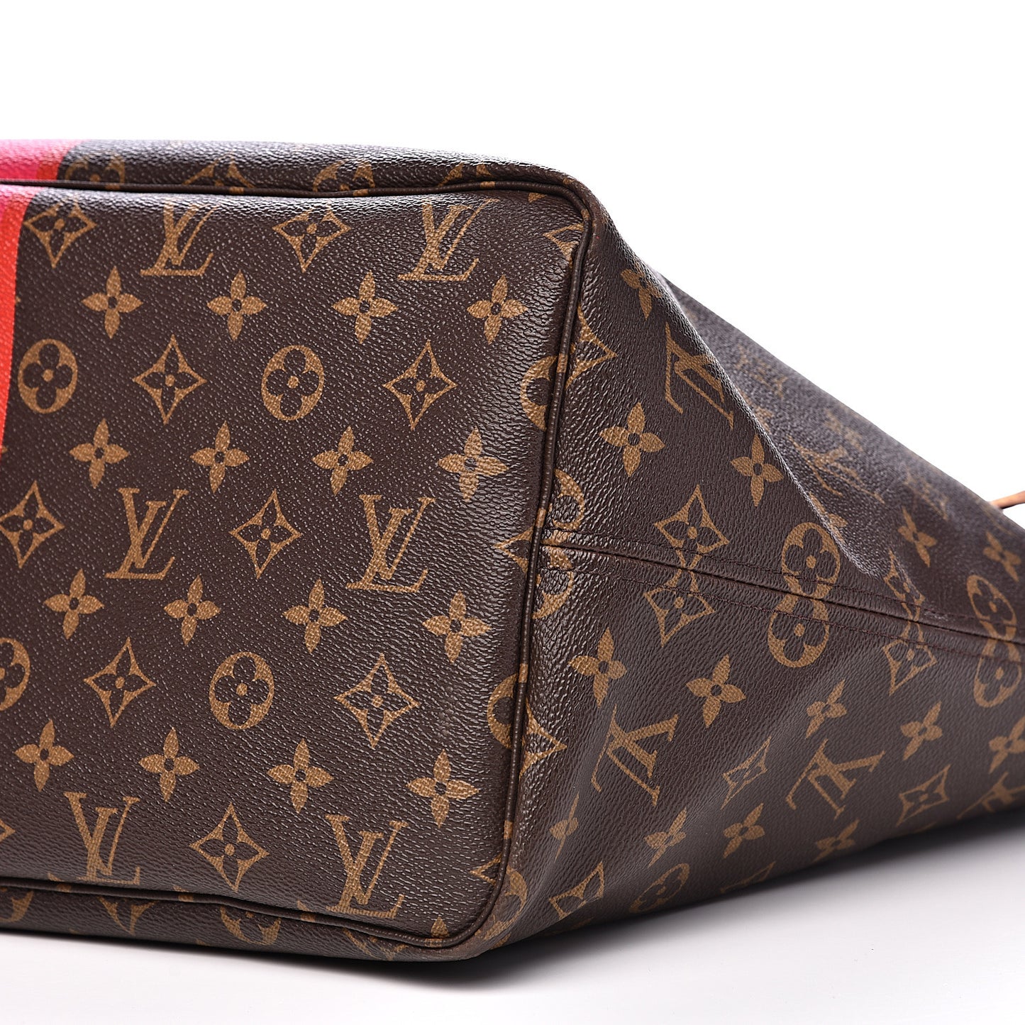Monogram My LV Heritage Neverfull GM Red Magenta