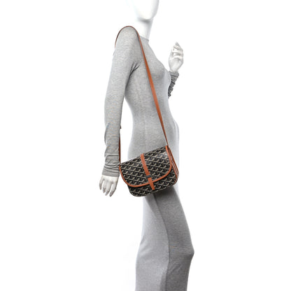 Goyard Goyardine Belvedere II PM Messenger Bag Black Gold 2 of 9