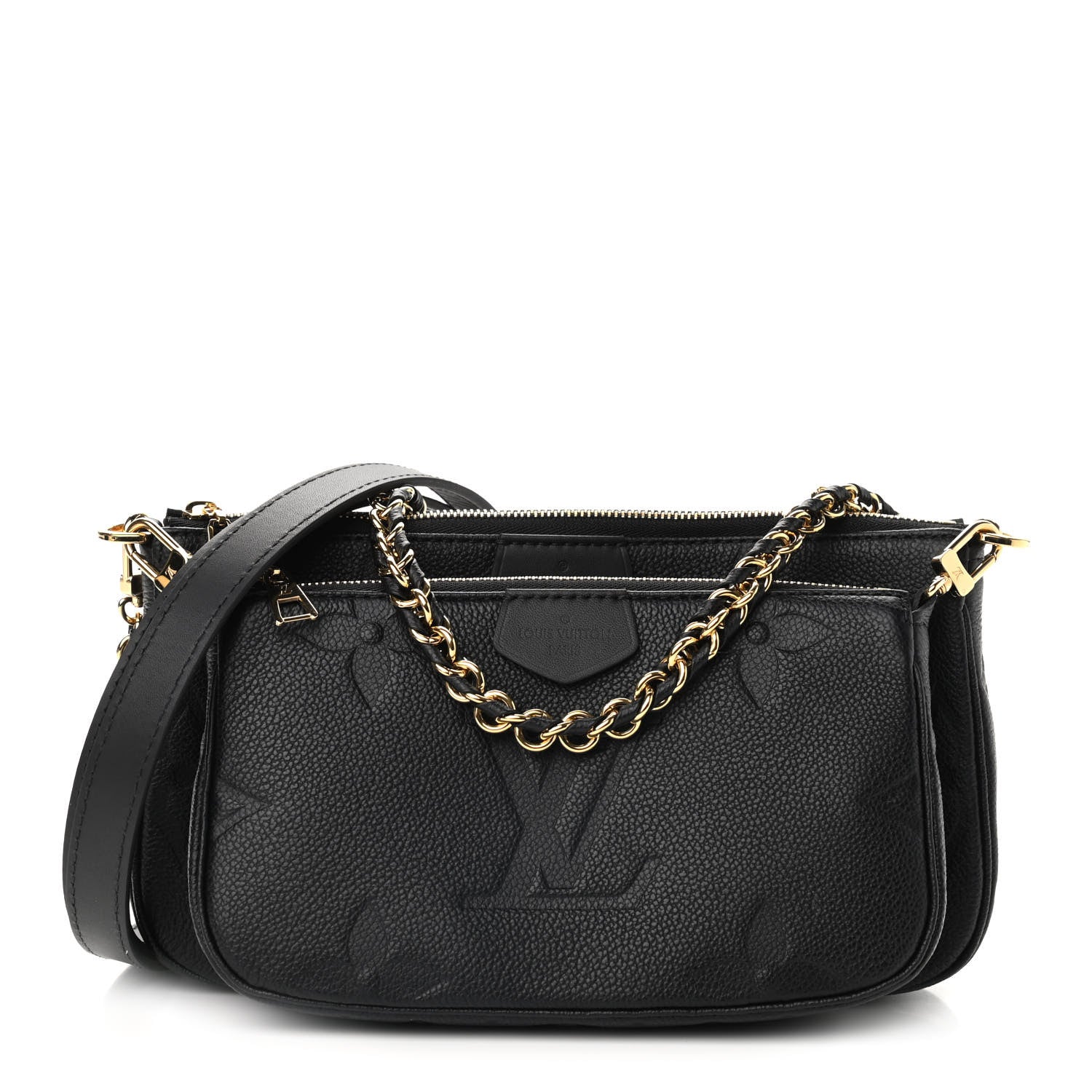 Louis Vuitton Empreinte Monogram Giant Multi Pochette Accessories Black 1 of 9