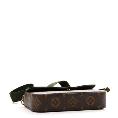 Louis Vuitton Monogram Felicie Strap & Go Kaki 4 of 8