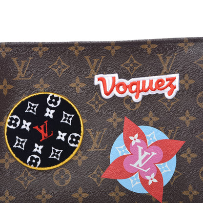 Louis Vuitton Monogram Travel Stickers Toiletry Pouch 26 10 of 11