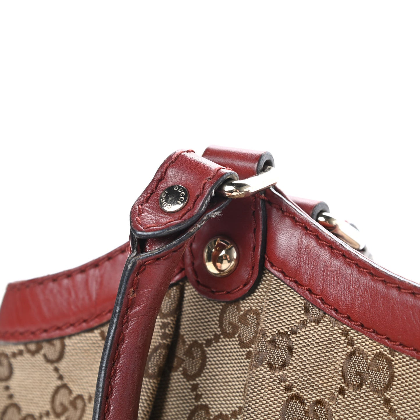 Monogram Medium Sukey Tote Dark Red