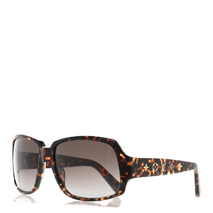 Louis Vuitton Dark Tortoise Obsession Carre Landscape Sunglasses 1 of 8