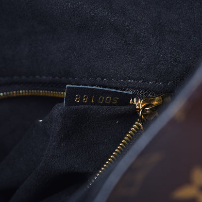 Louis Vuitton Monogram Flower Hobo Black 7 of 9