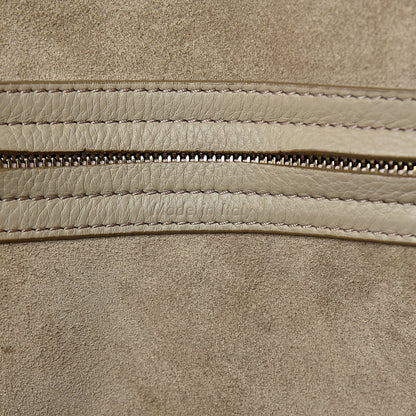 Celine Supple Calfskin Medium Phantom Luggage Beige 7 of 23