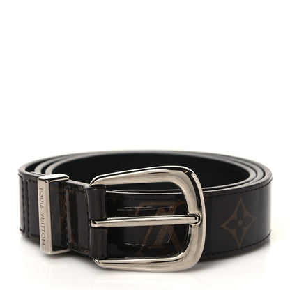 Louis Vuitton Monogram Glaze 30mm Ouest Belt 90 36 1 of 9