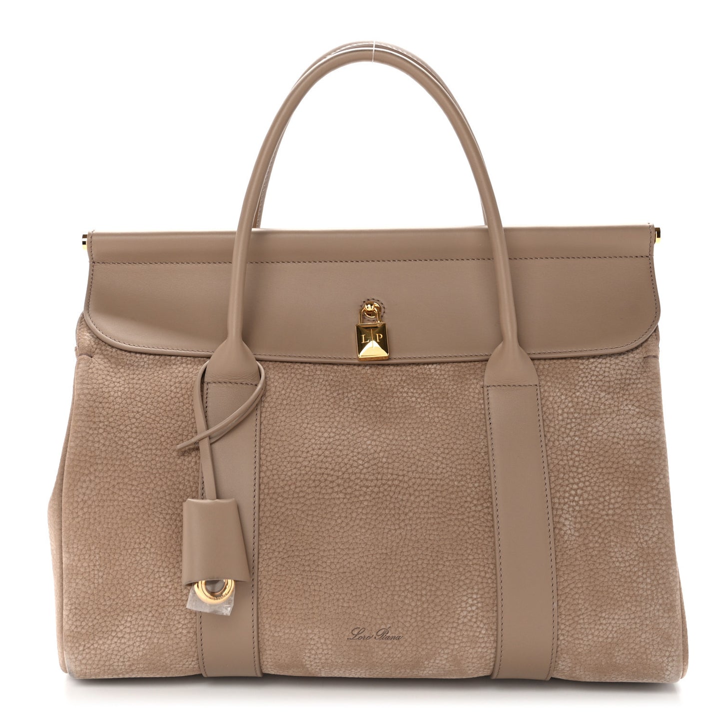 Grained Nubuck L32 Loom Bag Fossil