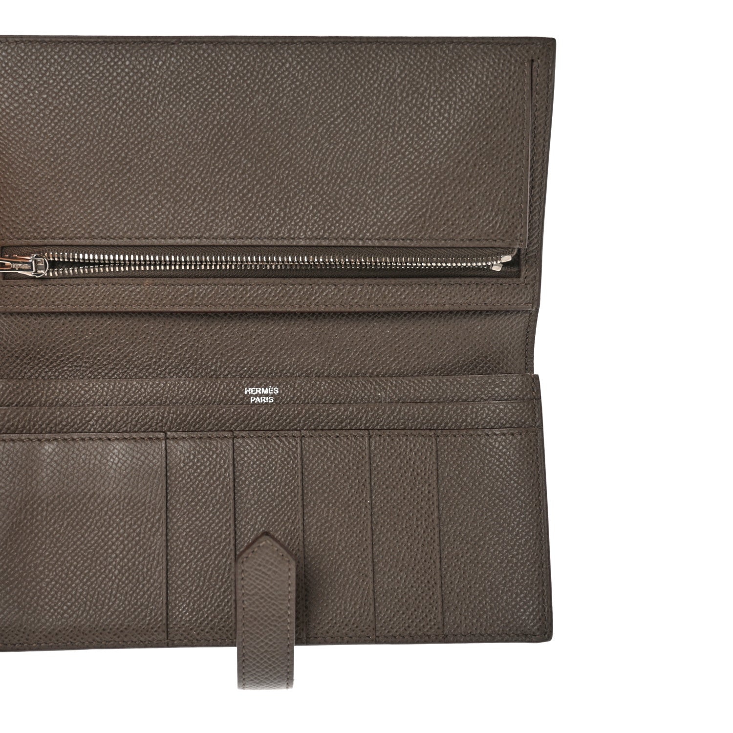 Hermes Epsom Bearn Gusset Wallet Etain 5 of 11