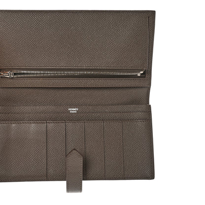 Hermes Epsom Bearn Gusset Wallet Etain 5 of 11