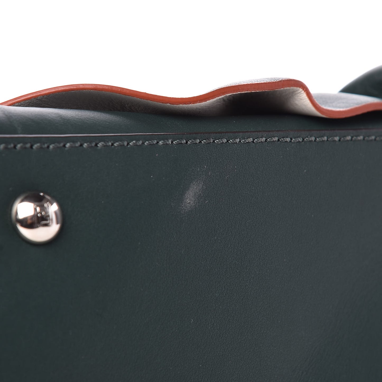 Vitello Baltico Century Dolce Waves DotCom Satchel Verde Inglese White