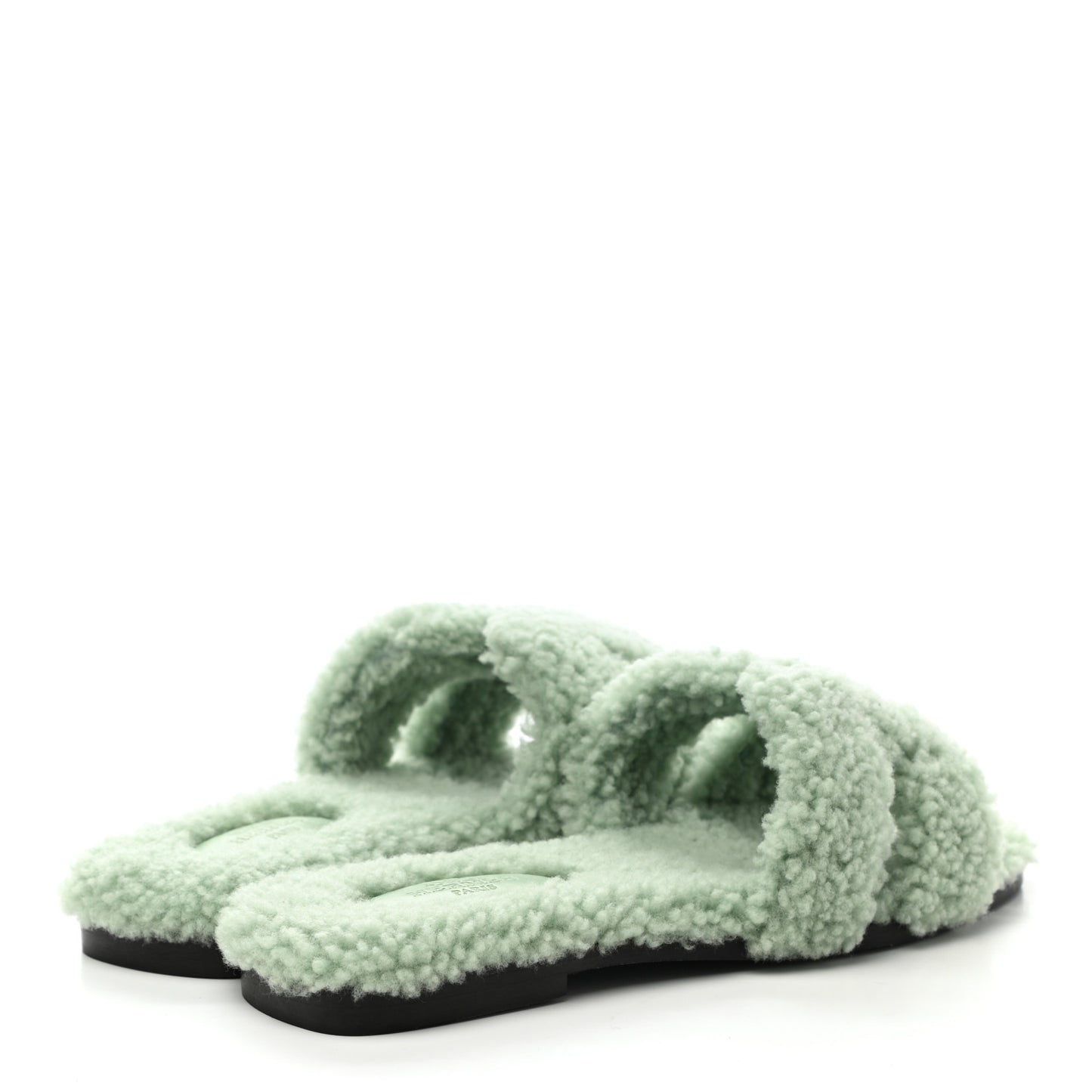 Woolskin Oran Sandals 36 Vert D'Eau