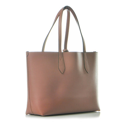 Burberry Grainy Calfskin Medium Lavenby Reversible Tote Mauve 4 of 12