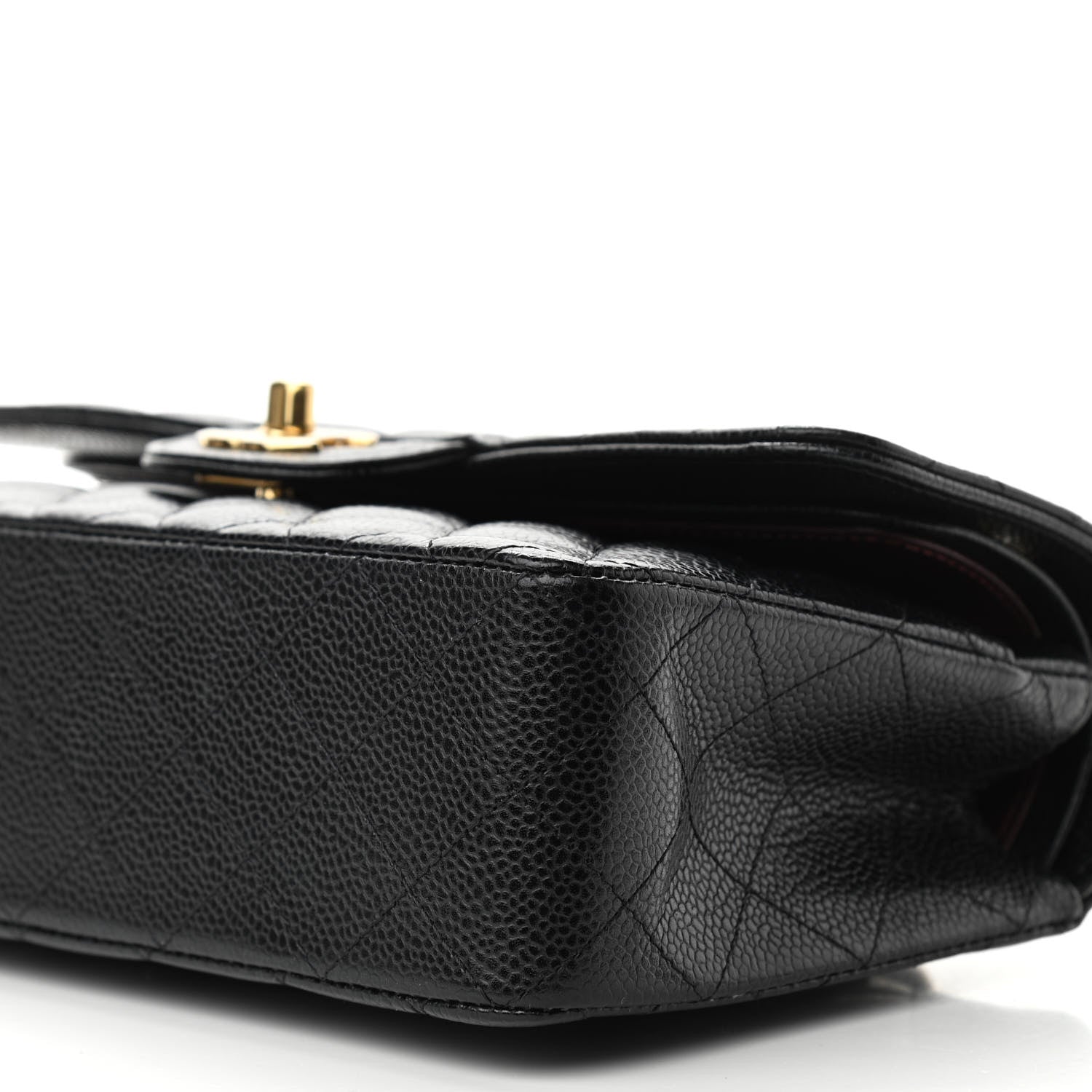 Chanel Caviar Quilted Small Double Flap Black 10 of 11
