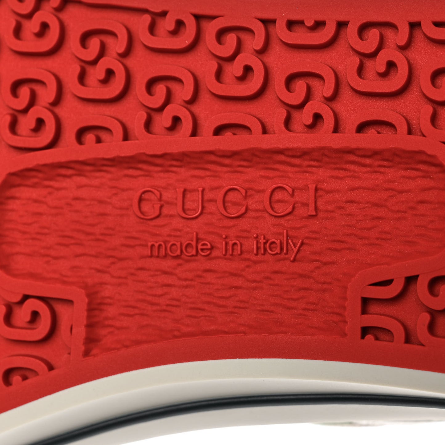 GG Monogram Web Womens 1977 Tennis Sneakers 39 Beige Ebony Mystic White