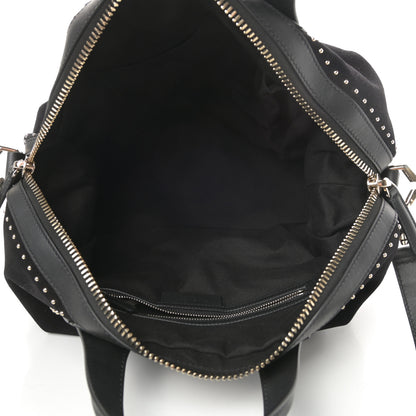Givenchy Suede Calfskin Studded Medium Nightingale Black 5 of 10