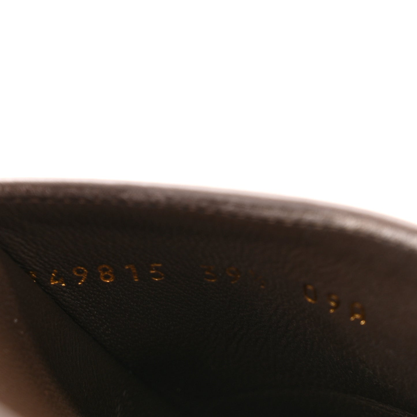 GG Supreme Monogram Miro Soft Calfskin Womens Horsebit Slippers 39.5 Beige Ebony New Acero