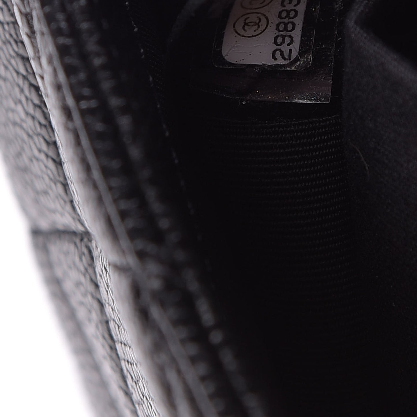 Caviar Quilted Incognito Mini Square Flap Black