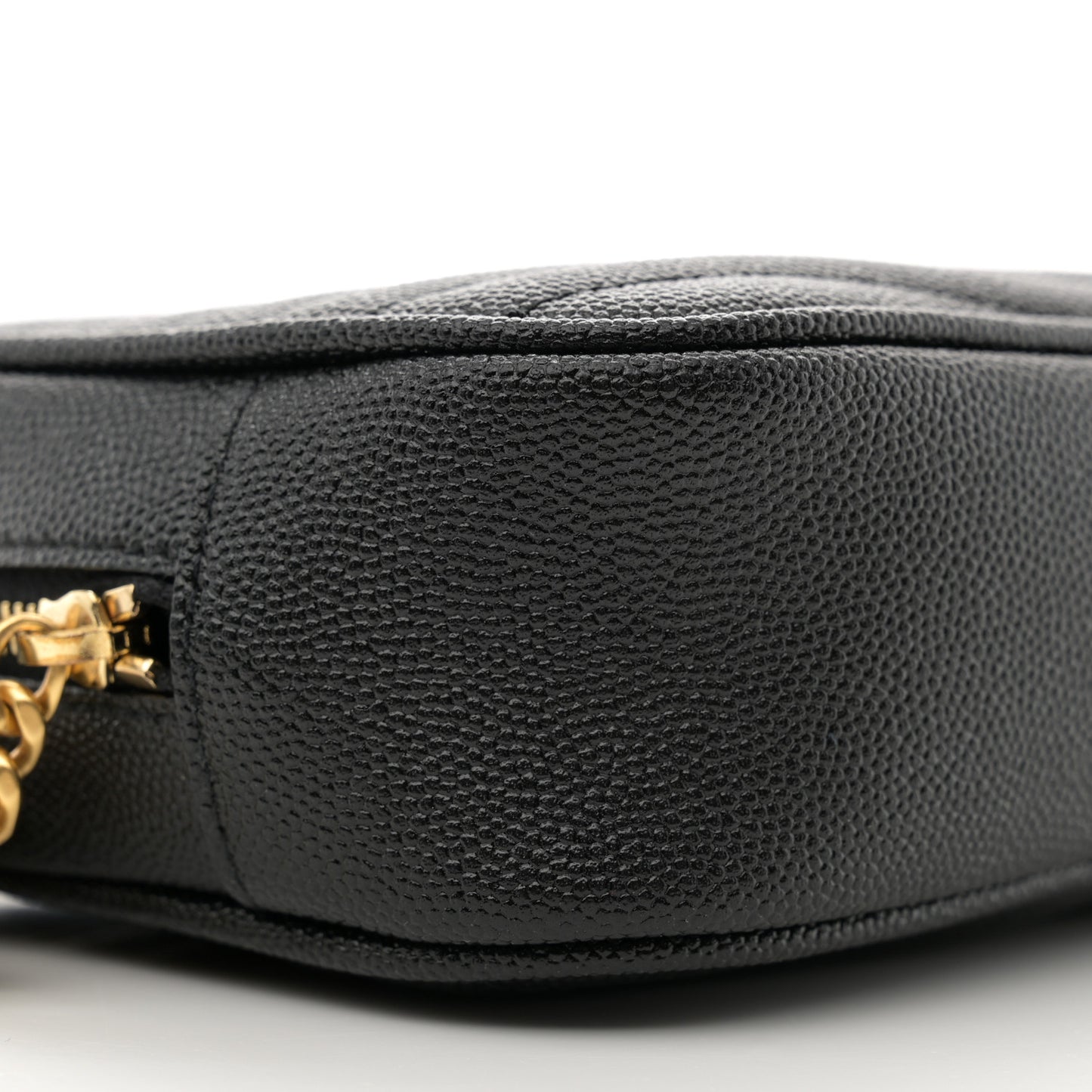 Grain De Poudre Matelasse Monogram Mini Lou Camera Bag Black