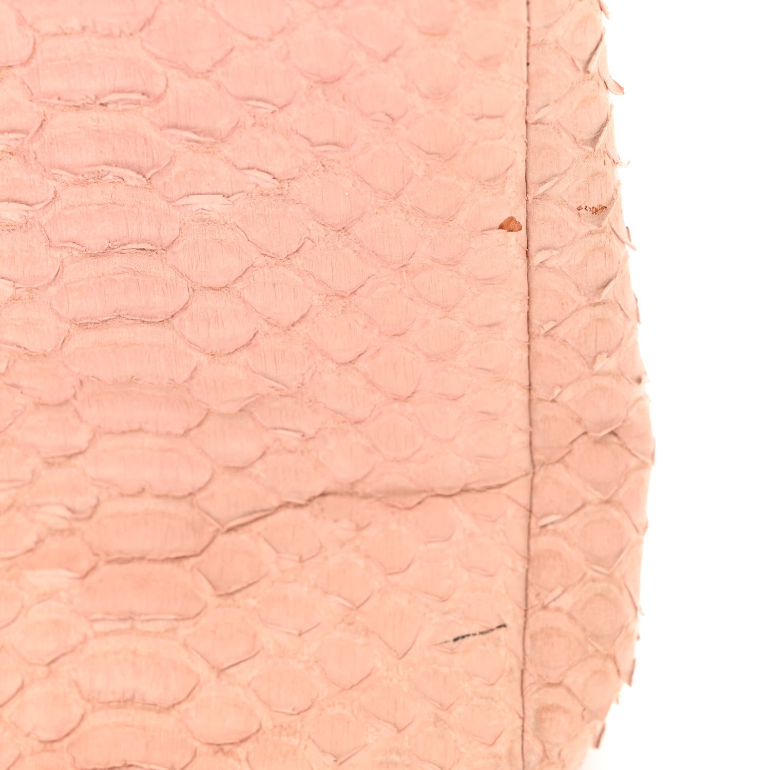 Chanel Snakeskin Maxi Double Flap Pink 14 of 18