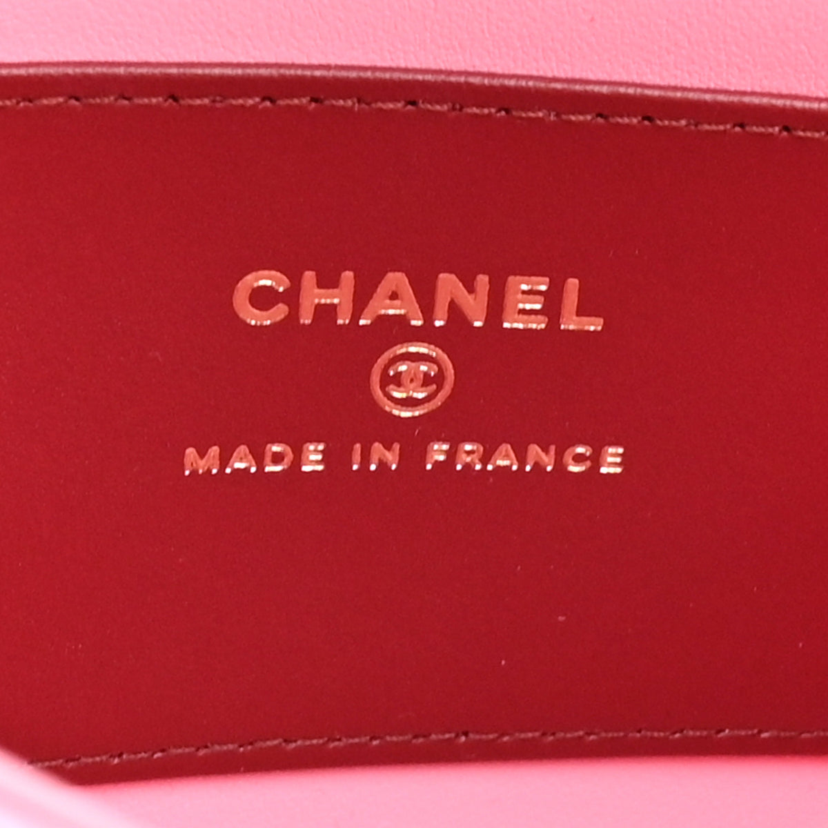 Shiny Caviar Mini Preppy Coco Shoulder Bag Rose