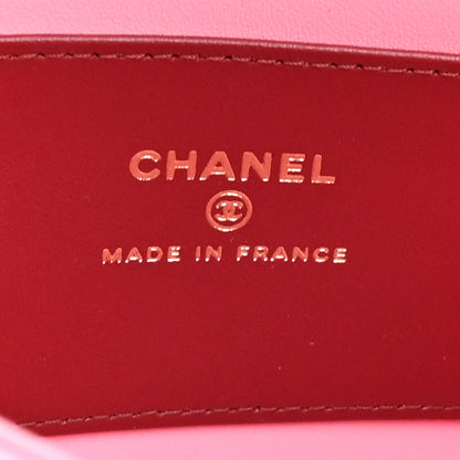 Chanel Shiny Caviar Mini Preppy Coco Shoulder Bag Rose 6 of 10