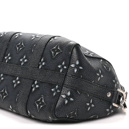 Louis Vuitton Cowhide Faded Monogram City Keepall Charcoal 9 of 9