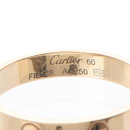 Cartier 18K Yellow Gold 3.5mm LOVE Wedding Band Ring 60 9 4 of 5