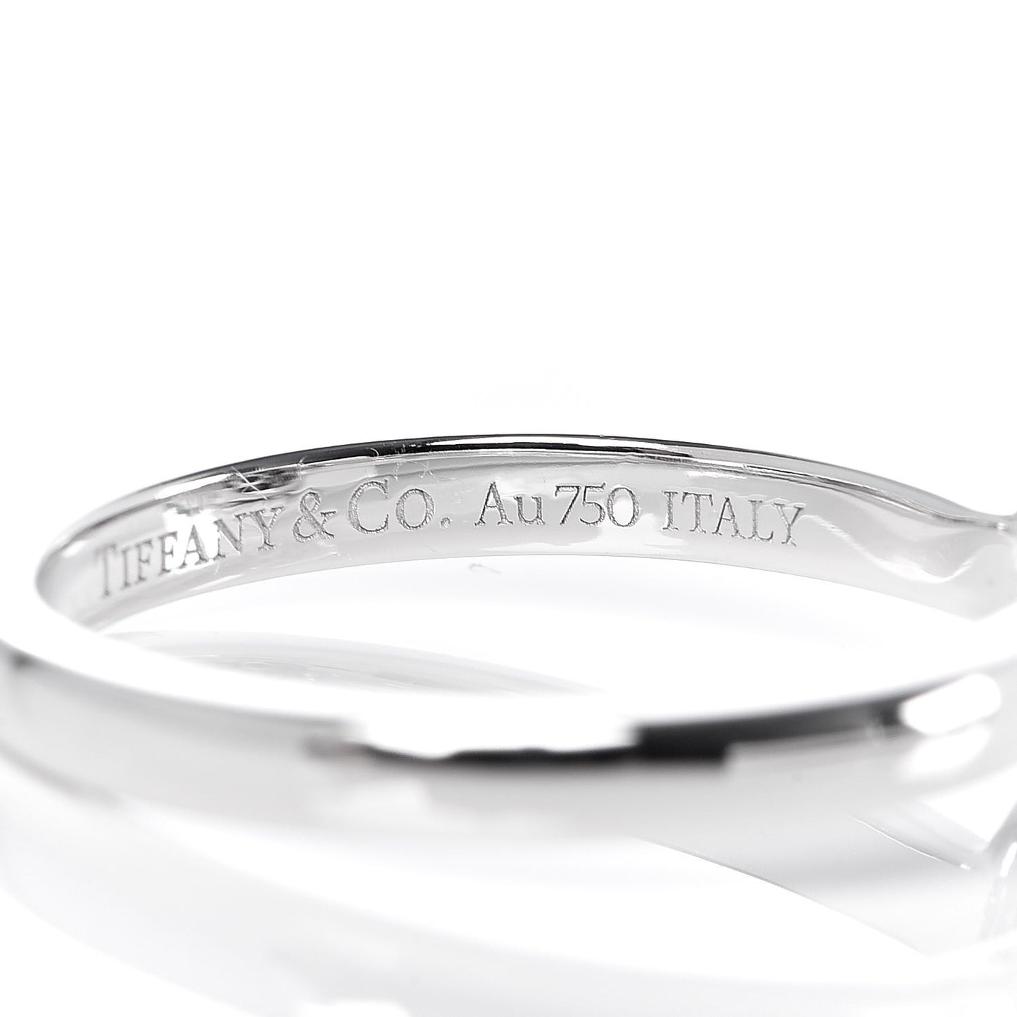 18K White Gold Diamond 7mm Paloma Picasso Sugar Stacks Ring 54 7