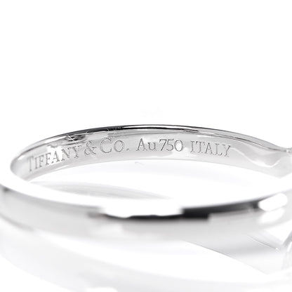 Tiffany 18K White Gold Diamond 7mm Paloma Picasso Sugar Stacks Ring 54 7 6 of 6