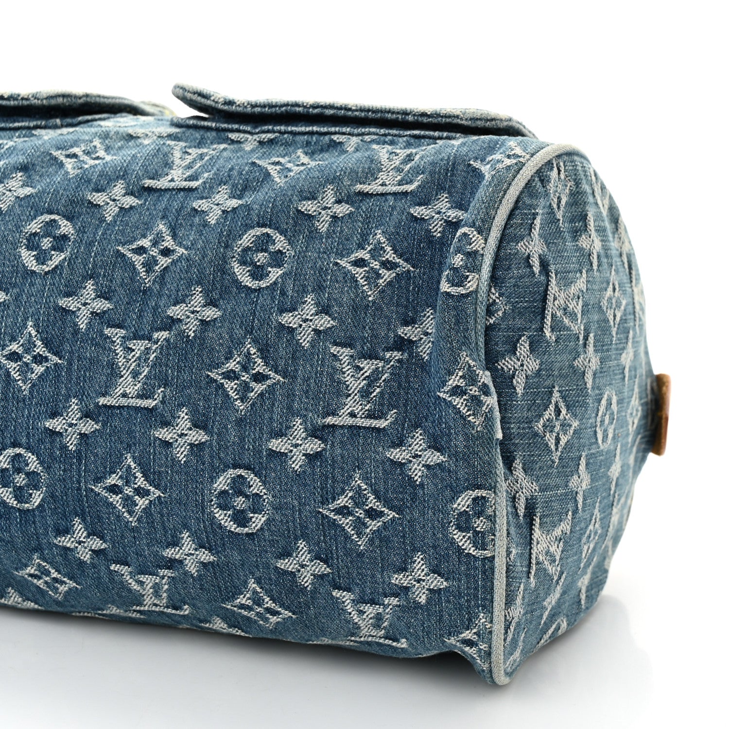Louis Vuitton Monogram Denim Neo Speedy Blue 9 of 11