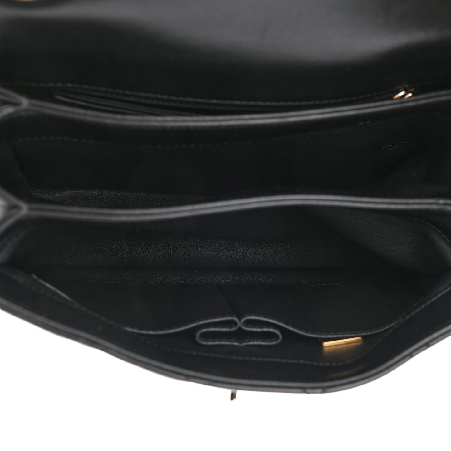 Lambskin Quilted Small Trendy CC Dual Handle Flap Bag Black