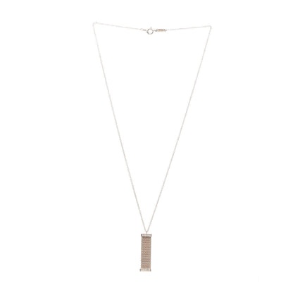 Tiffany 18K Rose Gold Diamond Somerset Pendant Necklace 3 of 7