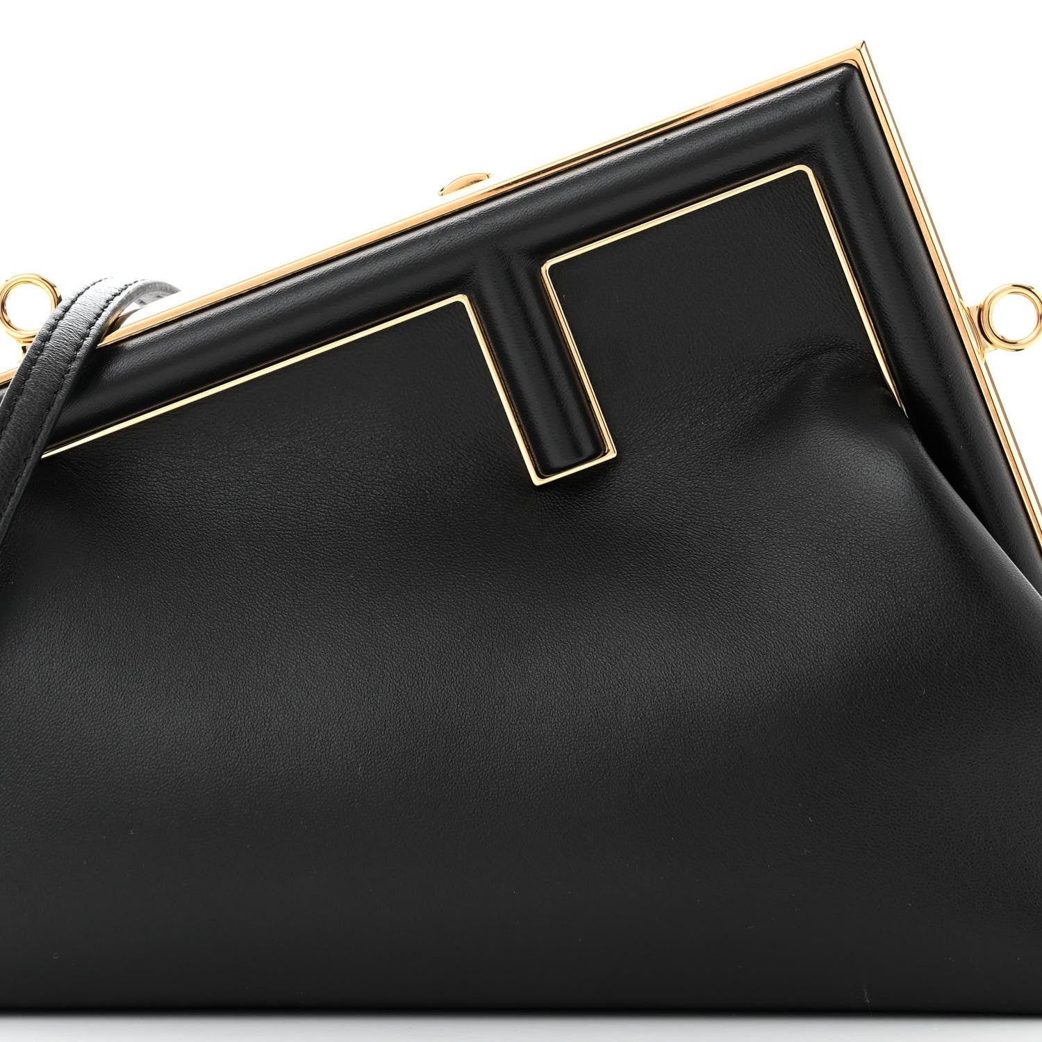 Fendi Shiny Nappa Small Fendi First Black 8 of 11