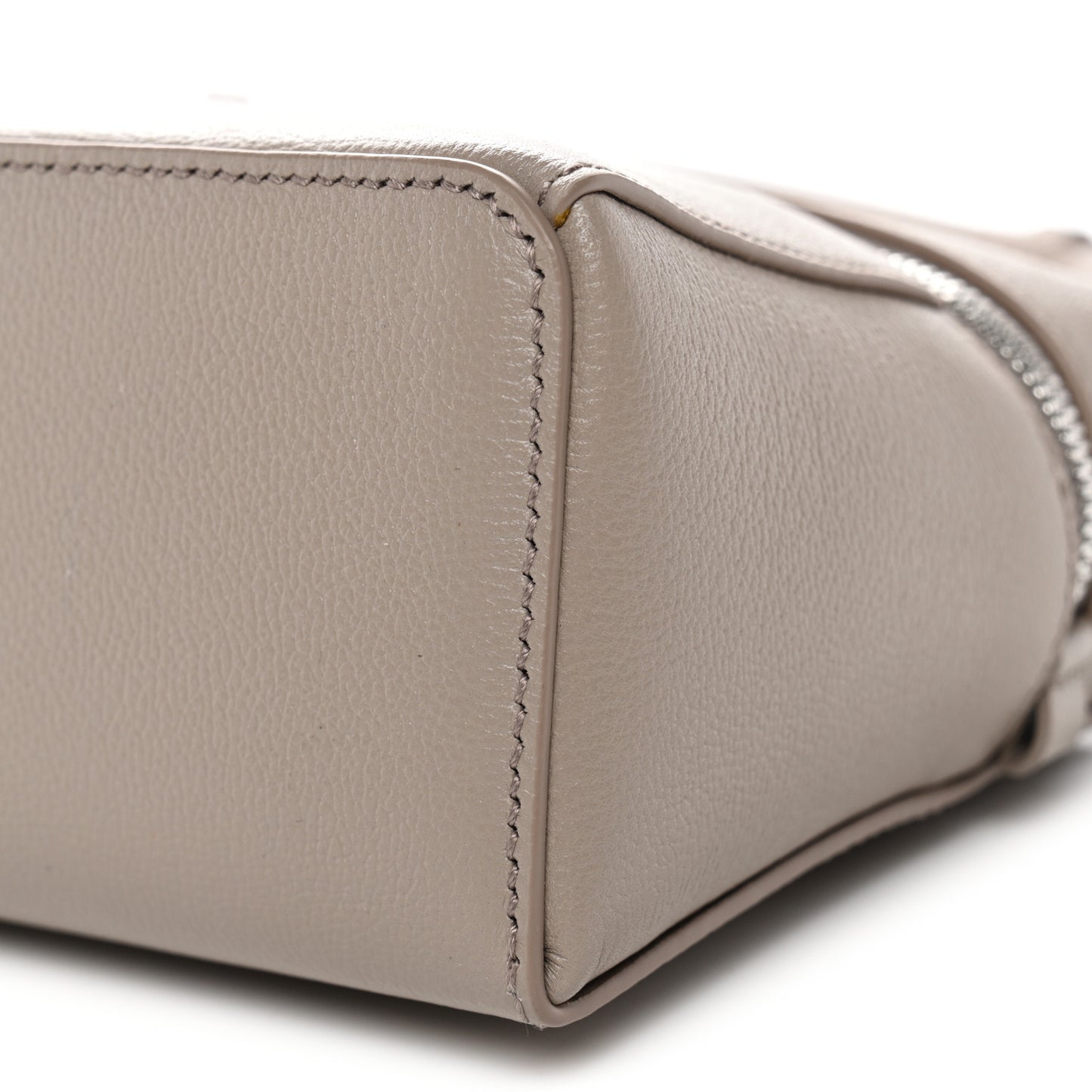 Linen Calfskin L23 Extra Bag Dove