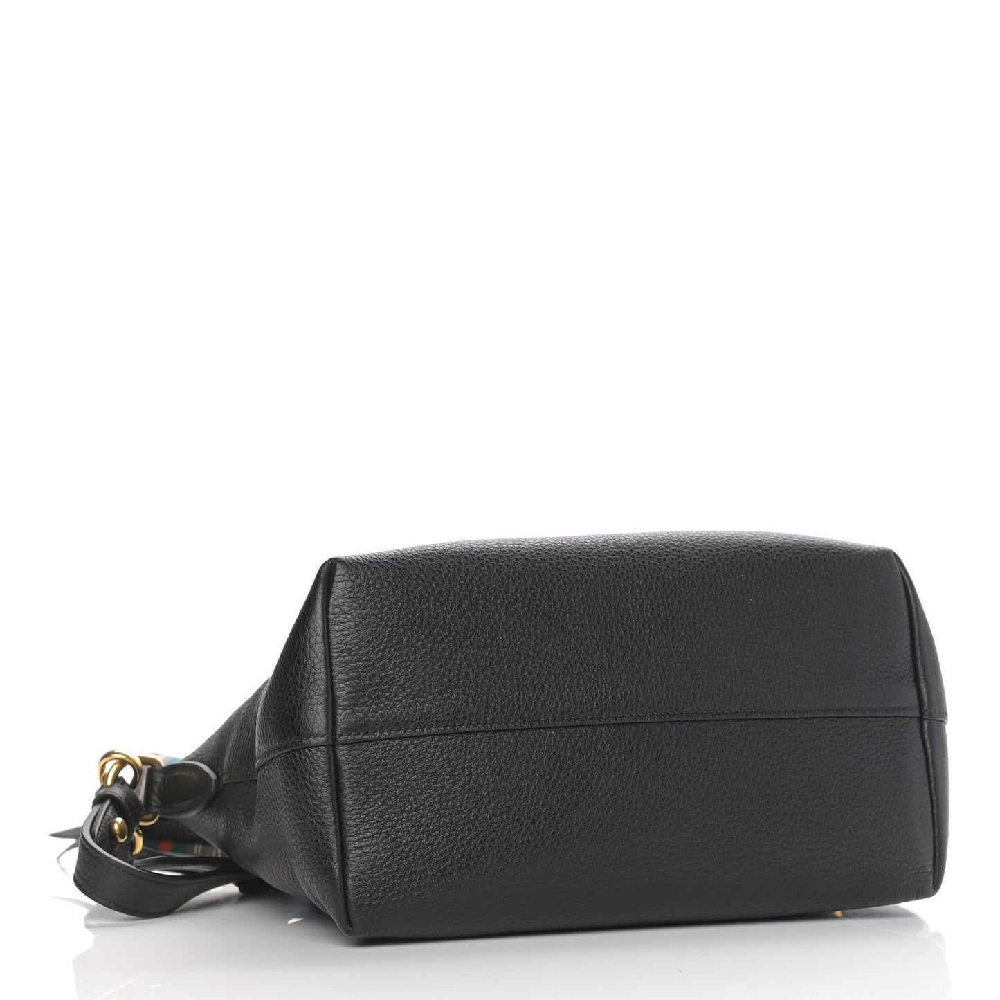 Vitello Daino Tote Black