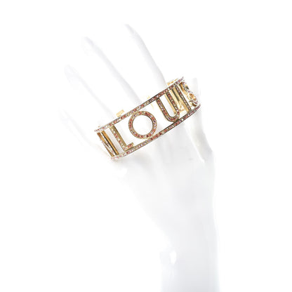 Louis Vuitton Swarovski Crystal 1001 Nuits Nights Bracelet Orange Sunset 2 of 5