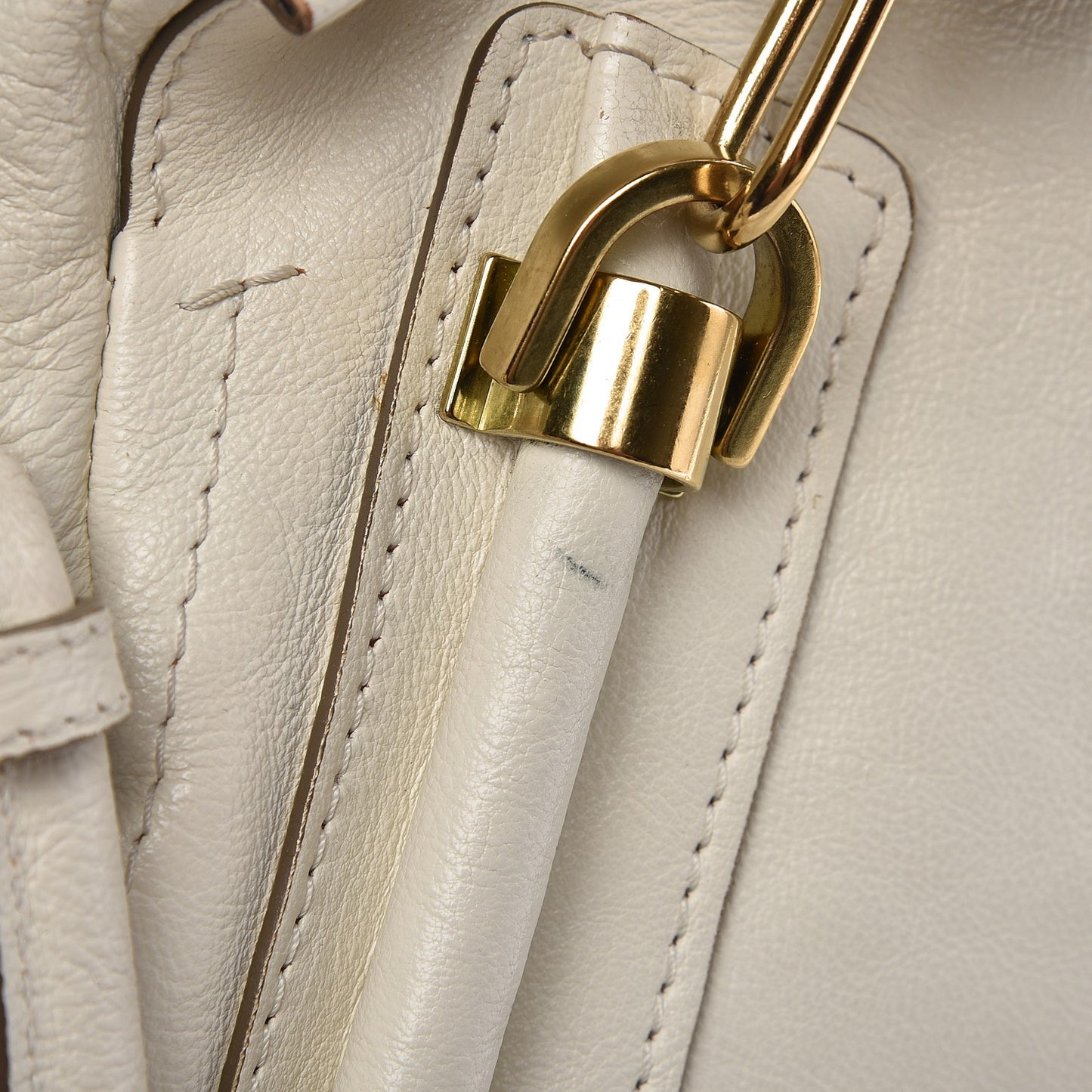 Calfskin Medium Paraty Cream