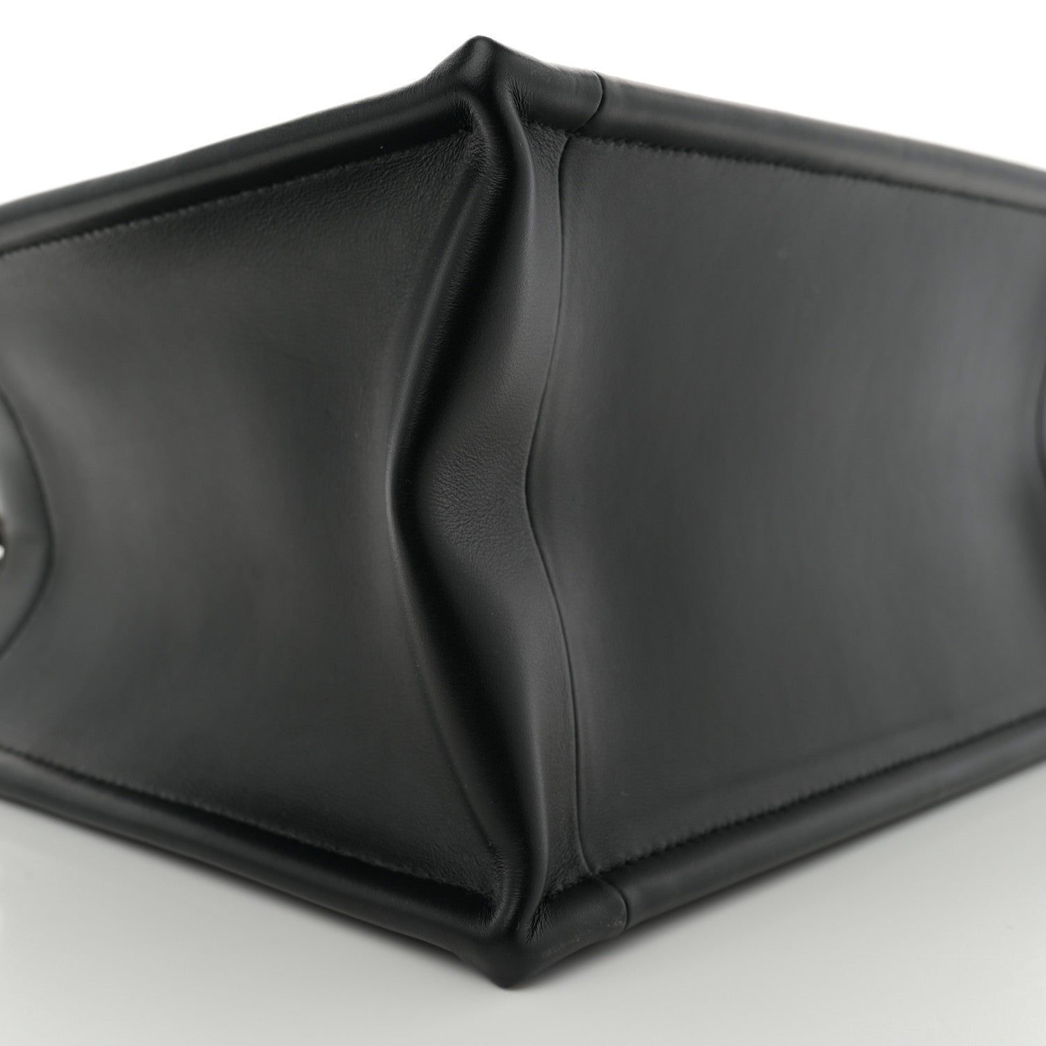 Christian Dior Calfskin Macro Cannage Small Book Tote  Black 9 of 10