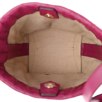 Givenchy Lambskin Quilted Mini GV Bucket Bag Orchid Purple 5 of 10