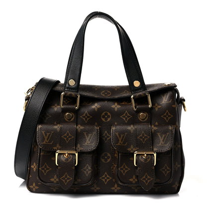 Louis Vuitton Monogram Manhattan NM Black 1 of 10