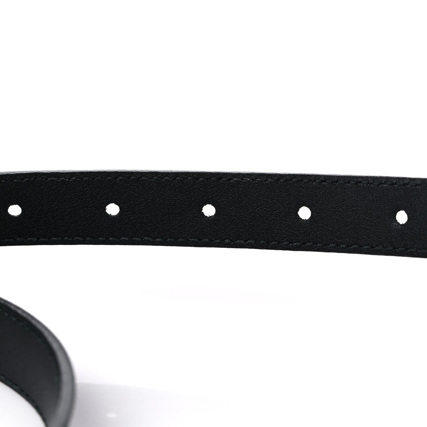Calfskin Double G 20mm Belt 80 32 Black