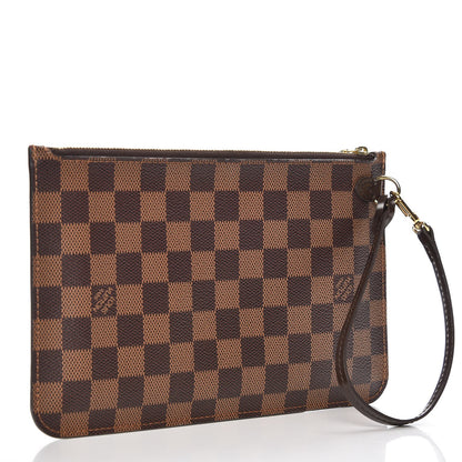 Louis Vuitton Damier Ebene Neverfull MM GM Pochette 3 of 7