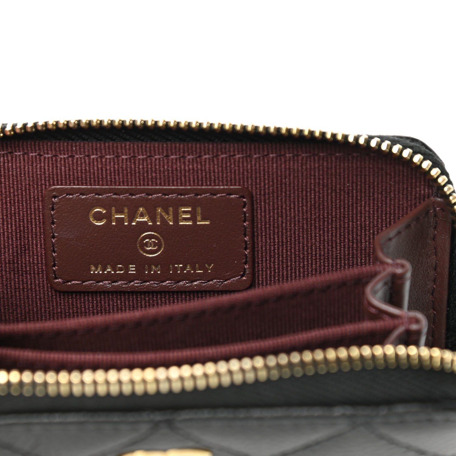 Chanel Caviar Quilted Classic Zipped Coin Purse Black 6 of 8