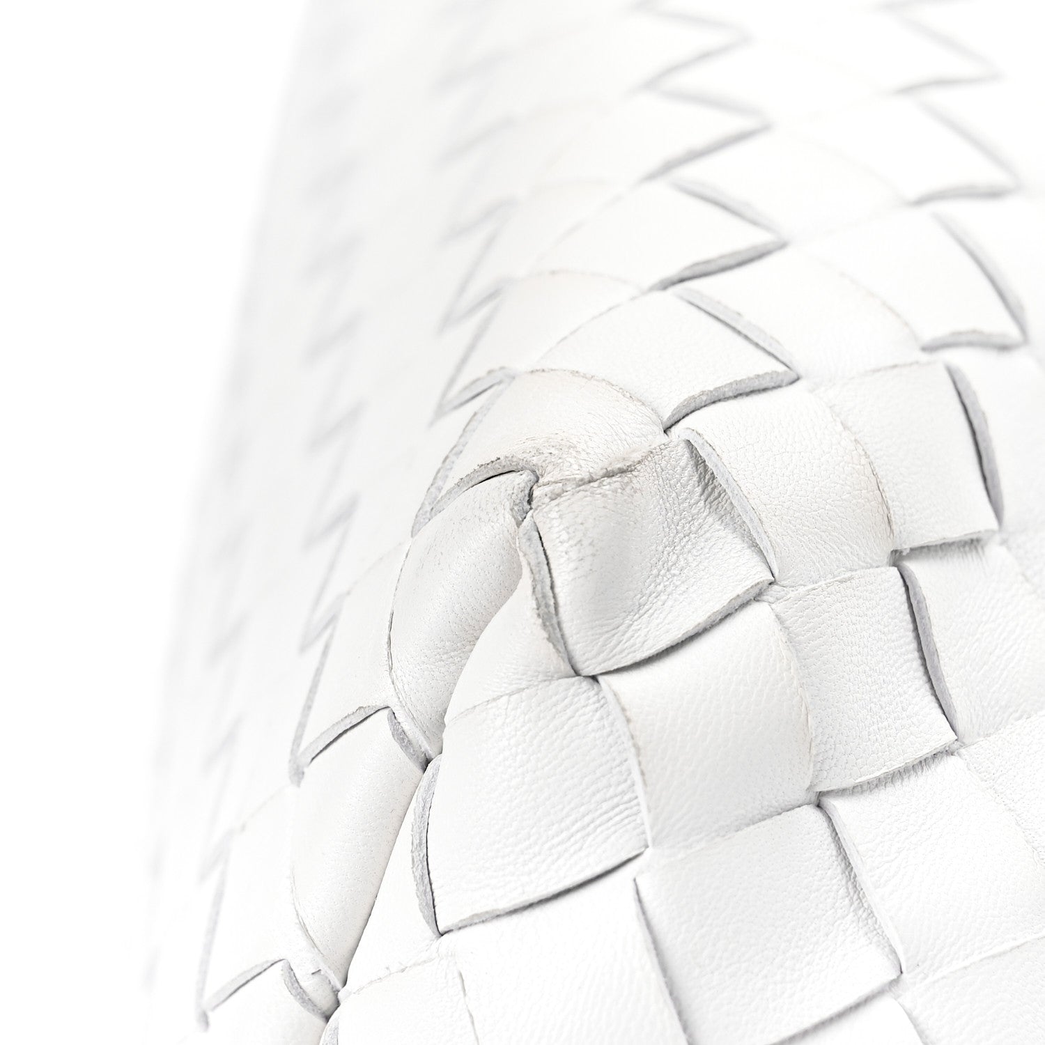 Bottega Veneta Nappa Intrecciato Tote Bag White 9 of 11