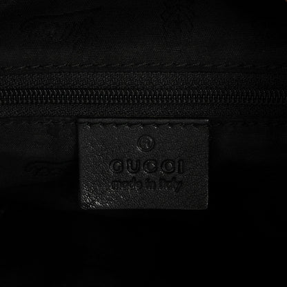 Gucci Guccissima Large New Ladies Web Hobo Black 6 of 7