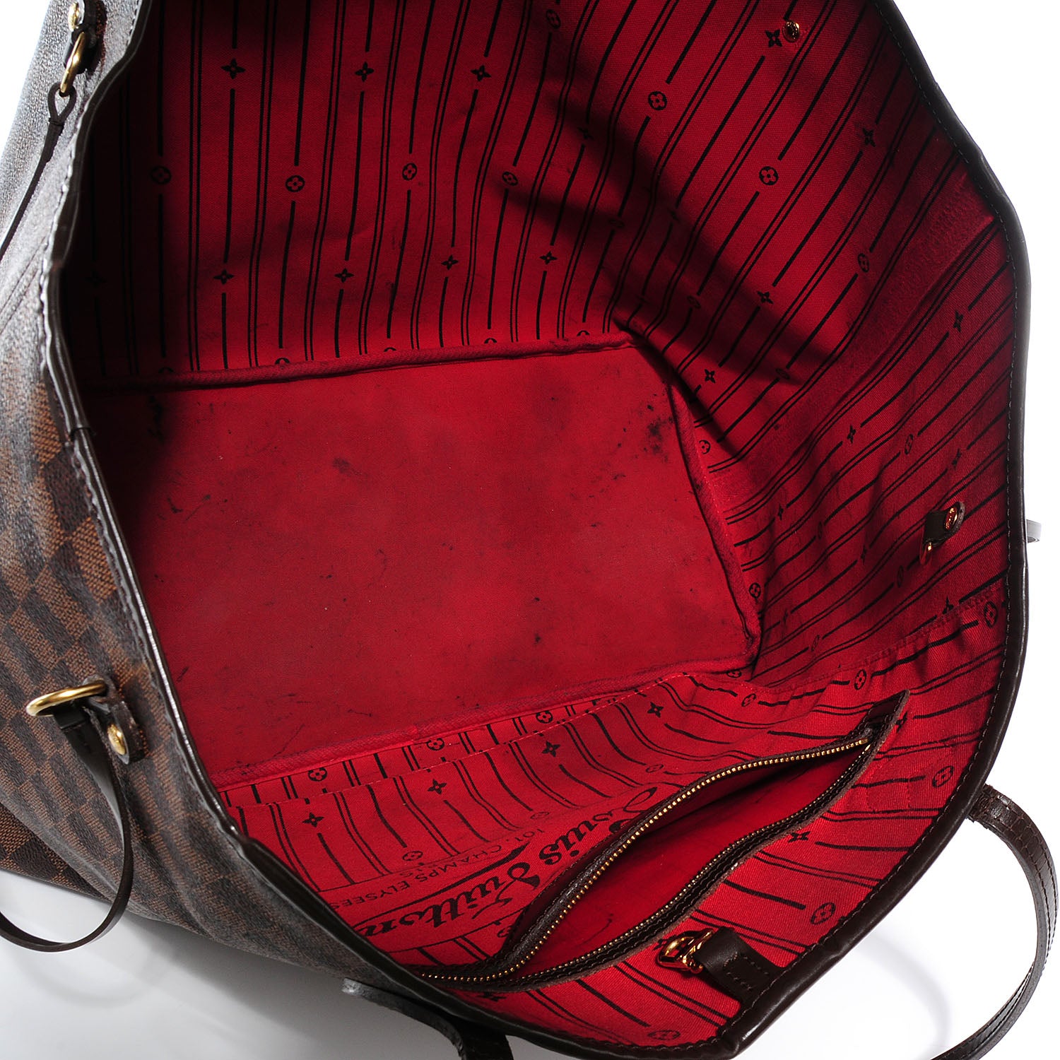 Louis Vuitton Damier Ebene Neverfull GM 5 of 7