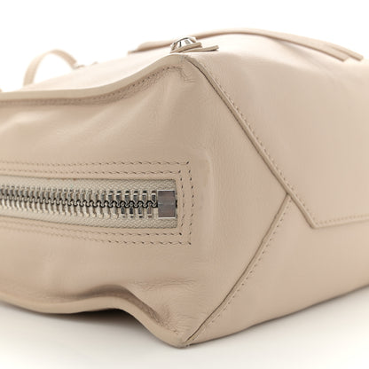 Balenciaga Grained Calfskin Papier Mini A4 Zip Around Tote Light Beige 10 of 12