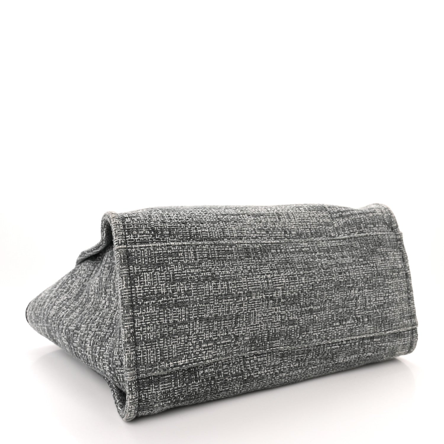 Chanel Canvas Medium Deauville Tote Charcoal 4 of 10